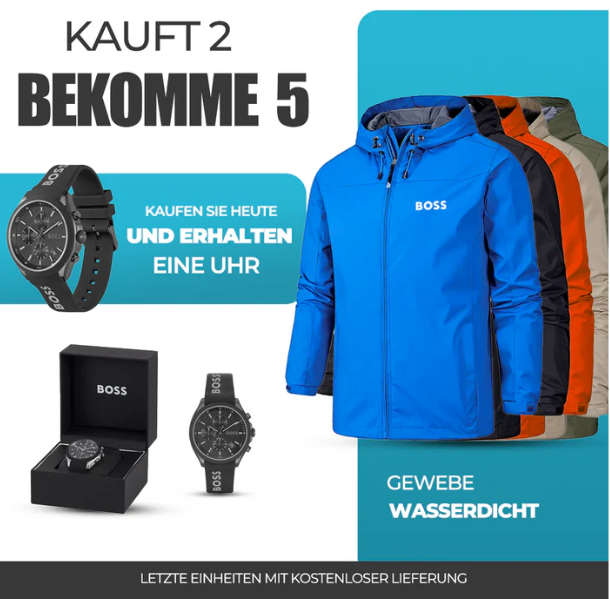 JACKEN-SET - KAUFT 3 BEKOMME 5 + KOSTENLOSE UHR